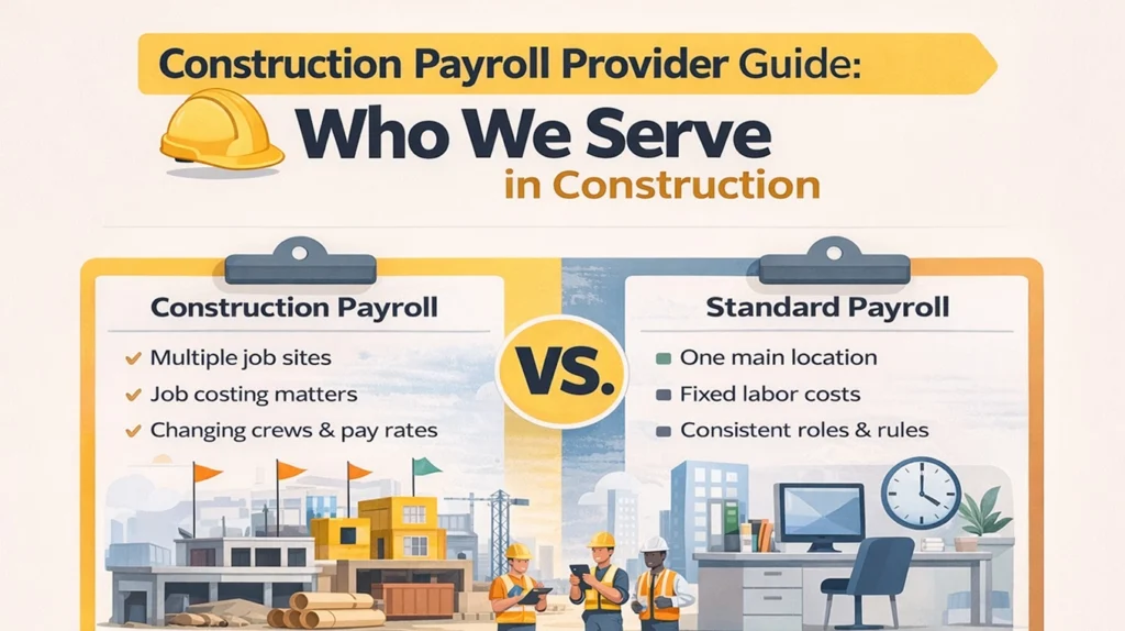 construction payroll provider guide - construction payroll vs. standard payroll